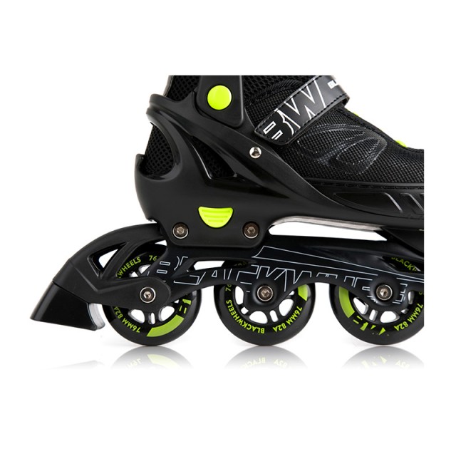Αυξομειούμενα Inline Rollers Χρώματος Πράσινο Sonic Blackwheels 594...