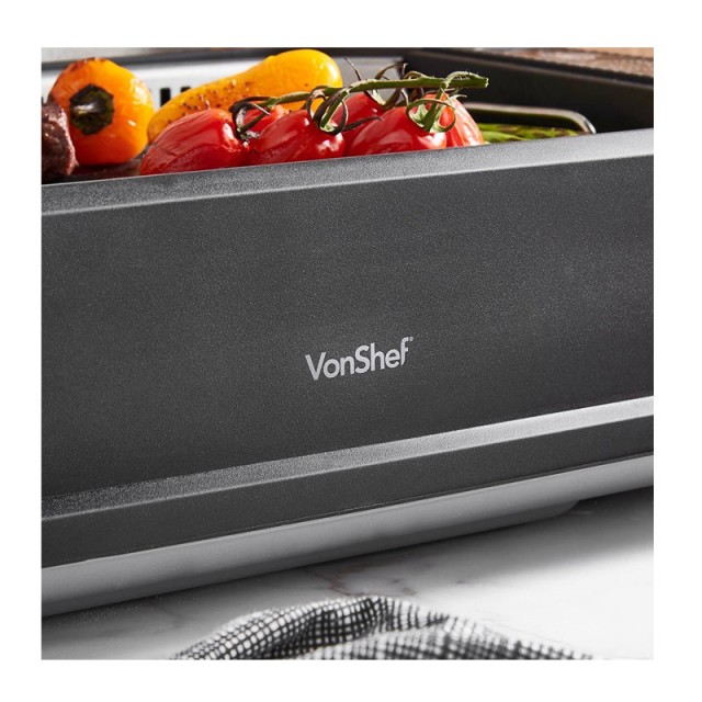 Άκαπνη Ηλεκτρική Ψησταριά Smokeless Grill 1500 W VonShef 2000053