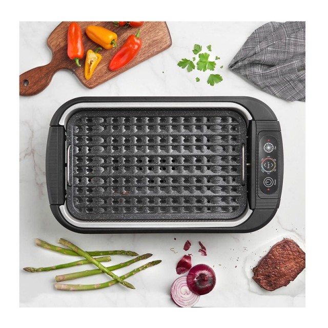 Άκαπνη Ηλεκτρική Ψησταριά Smokeless Grill 1500 W VonShef 2000053
