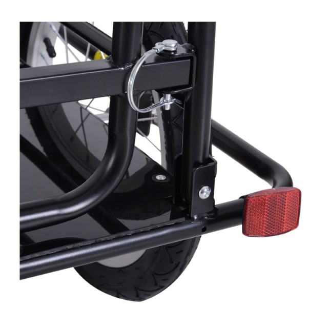 Αναδιπλούμενο Τρέιλερ Ποδηλάτου για Φορτία από Ατσάλι 156 x 72 x 82...