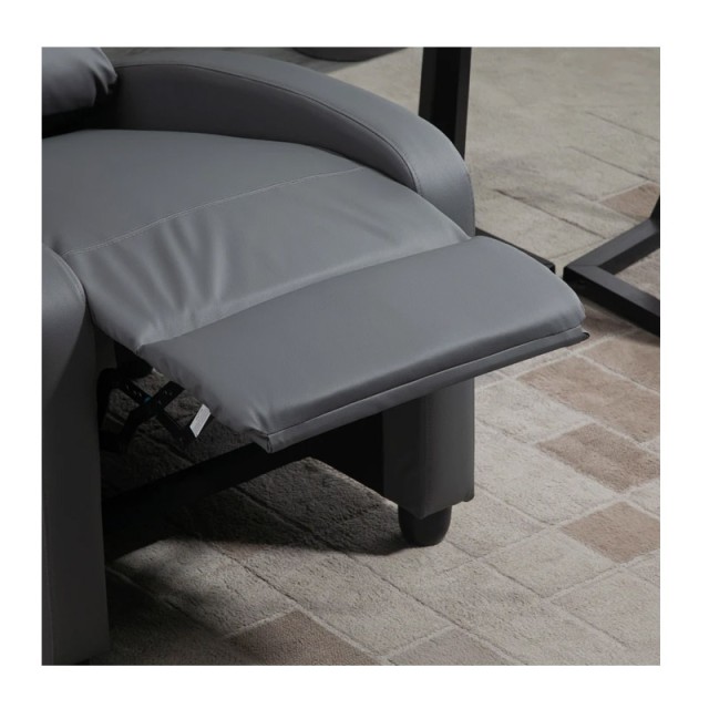 Ανακλινόμενη Πολυθρόνα Μασάζ 68 x 88 x 98 cm HOMCOM 700-143V90GY