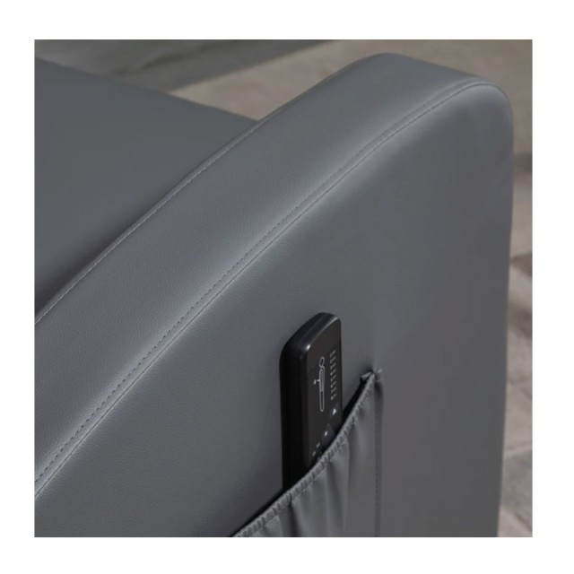 Ανακλινόμενη Πολυθρόνα Μασάζ 68 x 88 x 98 cm HOMCOM 700-143V90GY