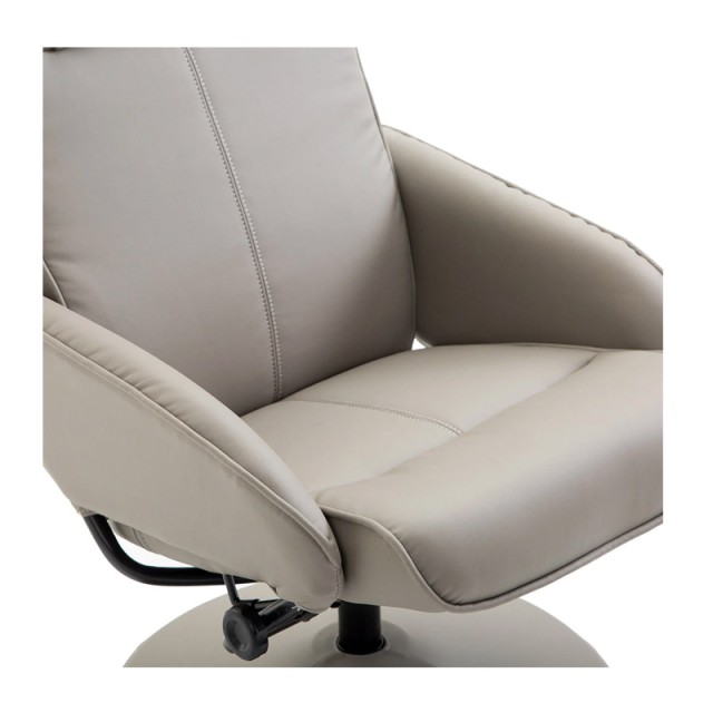 Ανακλινόμενη Πολυθρόνα με Υποπόδιο 78 x 67 x 98 cm HOMCOM 833-360