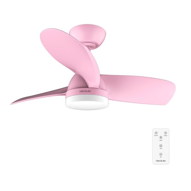 Ανεμιστήρας Οροφής με Φως 35 W EnergySilence Aero 3050 Pink Cecotec CEC-08468