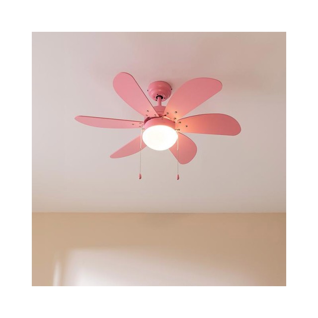 Ανεμιστήρας Οροφής με Φως 50 W EnergySilence Aero 3600 Vision Full Pink Cecotec CEC-08455