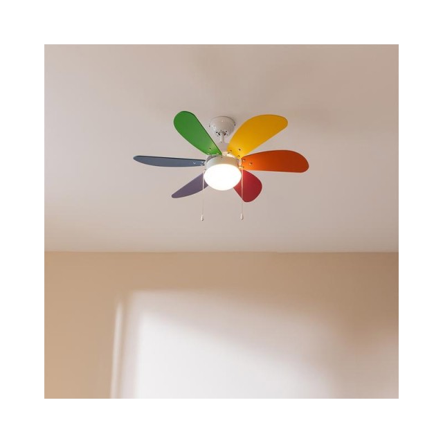 Ανεμιστήρας Οροφής με Φως 50 W EnergySilence Aero 360 ColorFull Cecotec CEC-08366