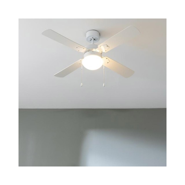 Ανεμιστήρας Οροφής με Φως 50 W EnergySilence Aero 450 FullWhite Cecotec CEC-08462