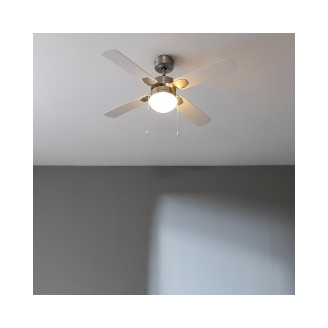 Ανεμιστήρας Οροφής με Φως 50 W EnergySilence Aero 450 IronWhite Cecotec CEC-08459