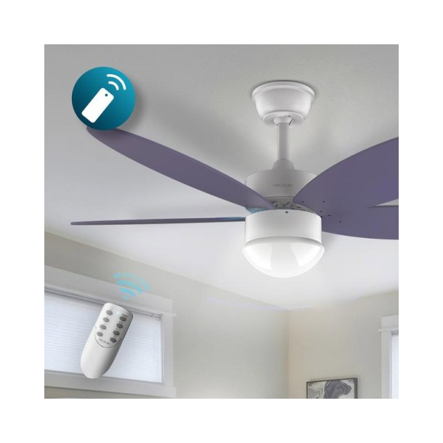 Ανεμιστήρας Οροφής με Φως Cecotec Energy Silence Aero 4260 Purple C...
