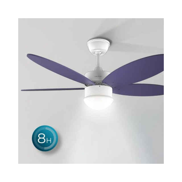 Ανεμιστήρας Οροφής με Φως Cecotec Energy Silence Aero 4260 Purple C...