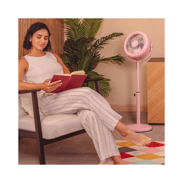Ανεμιστήρας Ορθοστάτης 25 W EnergySilence 250 ClassicStyle Pink Cecotec CEC-08204