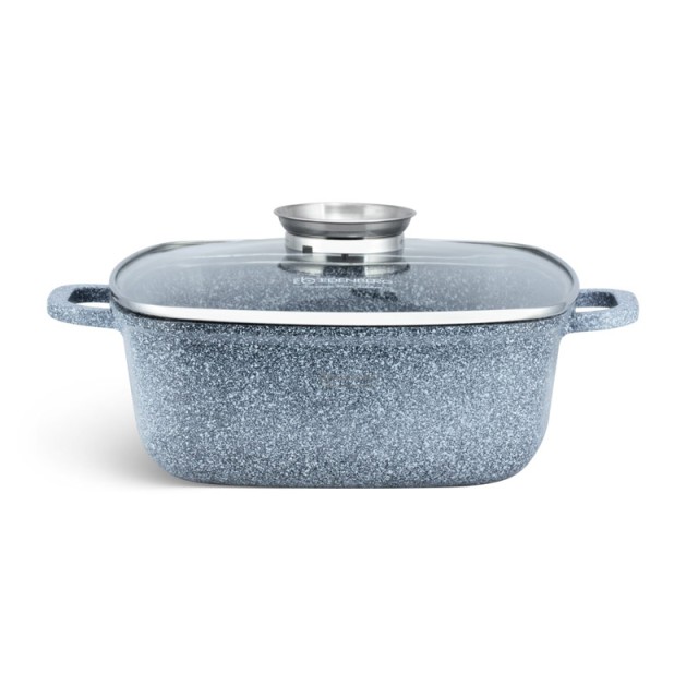 Αντικολλητική Τετράγωνη Κατσαρόλα 28 cm με Κεραμική-Γρανίτη Επίστρω...