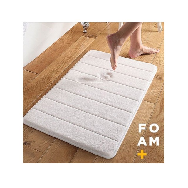 Αντιολισθητικό Χαλάκι Μπάνιου με Memory Foam 60 x 40 cm Cascade Inn...