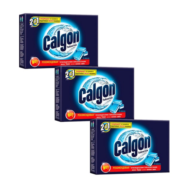 Αποσκληρυντικό Νερού Πλυντηρίου Ρούχων Calgon 105 Ταμπλέτες CLGN-105