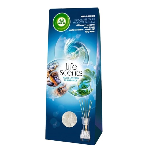 Αρωματικά Sticks Air Wick Life Scents Freshness Tuequoise Oasis 30 ...