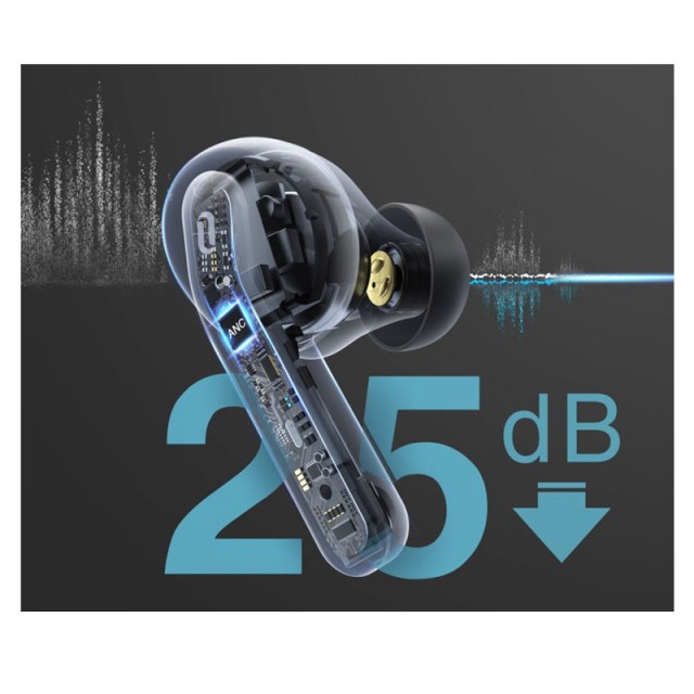 Ασύρματα Ακουστικά Bluetooth με Βάση Φόρτισης PureCore ANC TaoTroni...