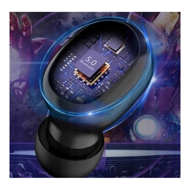 Ασύρματα Ακουστικά Bluetooth με Βάση Φόρτισης TWS BT SPM F9+5c