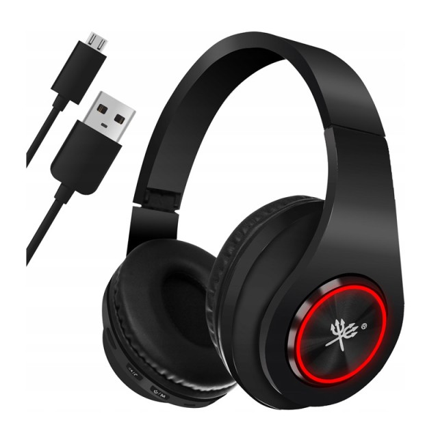 Ασύρματα Ακουστικά Gaming με Μικρόφωνο και RGB Φωτισμό B39 Dunmoon 19058