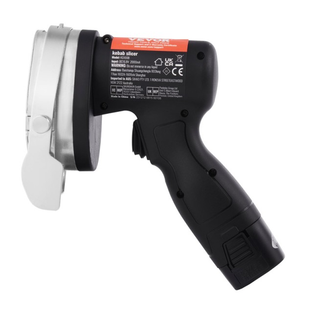 Ασύρματο Μαχαίρι Κοπής Γύρου 100 mm 16.8V 2000 mA με 2 Λεπίδες VEVO...