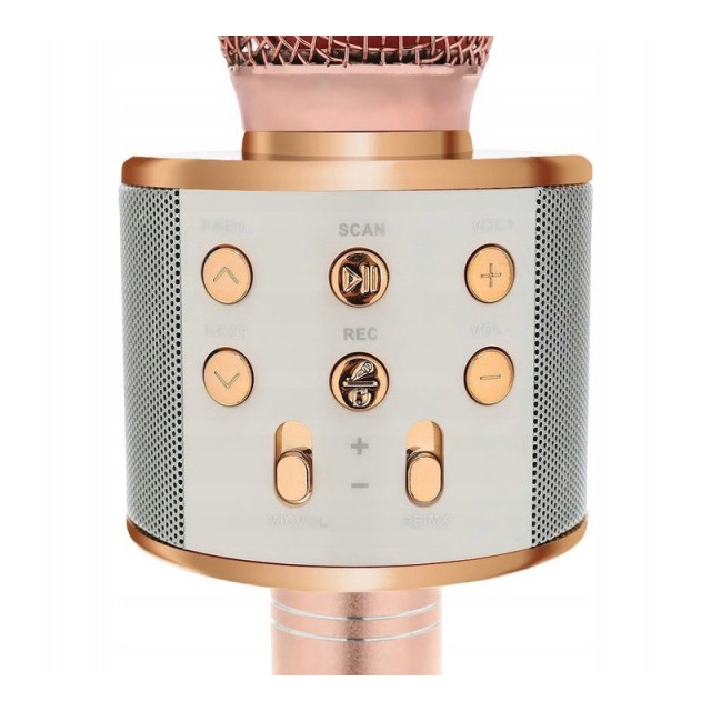 Ασύρματο Μικρόφωνο Καραόκε Bluetooth με Ενσωματωμένο Ηχείο Χρώματος...