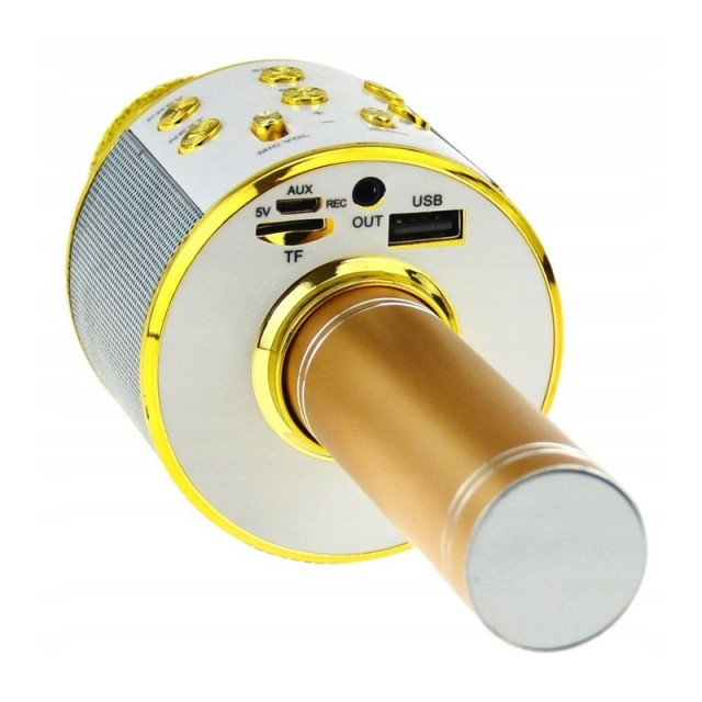 Ασύρματο Μικρόφωνο Καραόκε Bluetooth με Ενσωματωμένο Ηχείο Χρώματος...