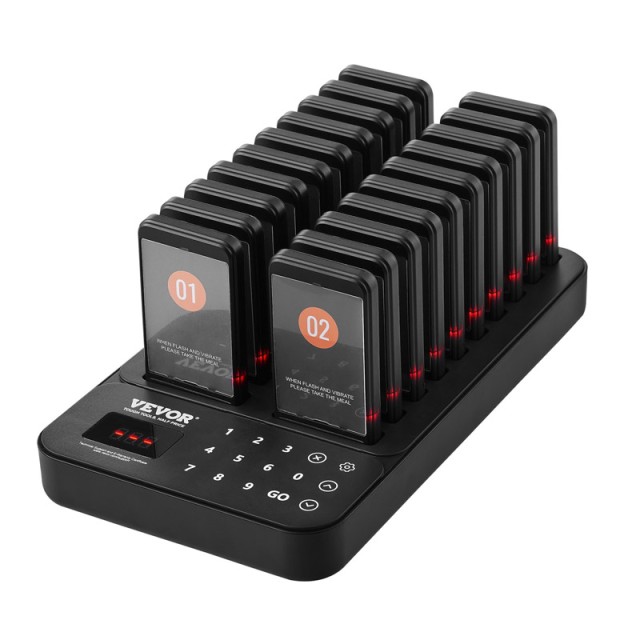 Ασύρματο Σύστημα Ειδοποίησης Έτοιμης Παραγγελίας Πελατών για Εστιατ...