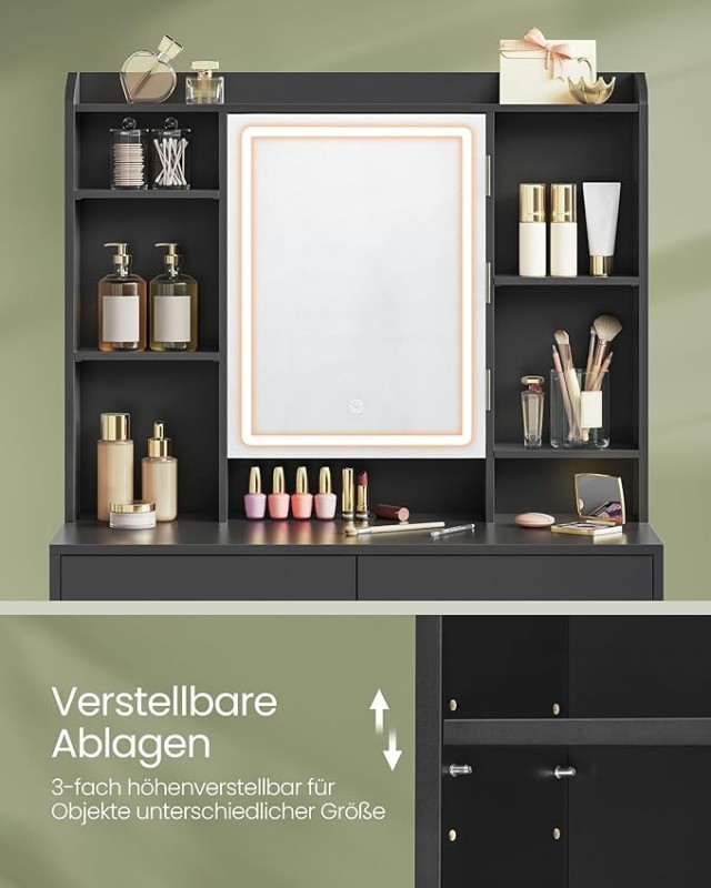Τραπέζι Μπουντουάρ Μακιγιάζ Tουαλέτας VASAGLE  RDT123B01