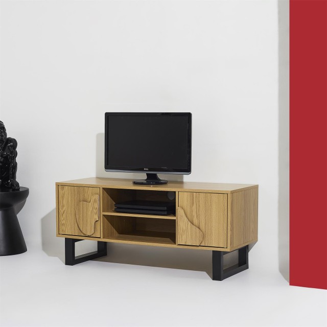 Home Deco Factory Ξύλινο και Μεταλλικό Έπιπλο TV CALYPSO 110 x 48 x...