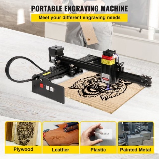 Φορητός Χαράκτης Laser VEVOR 7.5x6.7 4.5W  EJGXLZSZJGDKJ9PNLV2