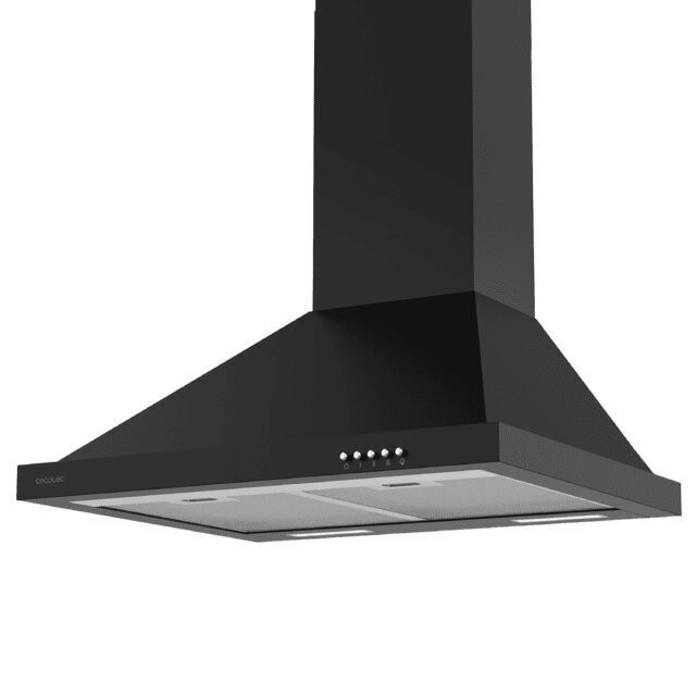 Απορροφητήρας Πυραμιδικός Bolero Flux PM 906500 Μαύρο – 90 cm, 650 m³/h, Ενεργειακή Κλάση A CEC-02843 Cecotec