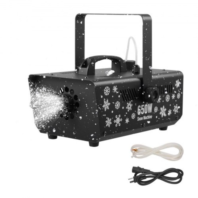 VEVOR Ισχυρή Φορητή Χιονομηχανή 650W για Διακόσμηση & Εκδηλώσεις XH...