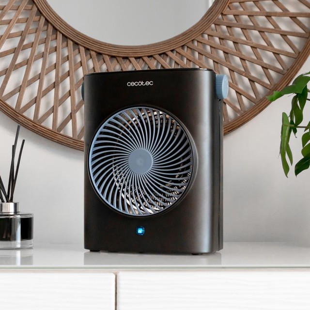 CECOTEC  Θερμοανεμιστήρας ReadyWarm 2070 Max Force Black με 2000 W, 2 επίπεδα ισχύος και 3 λειτουργίες  CEC-08254