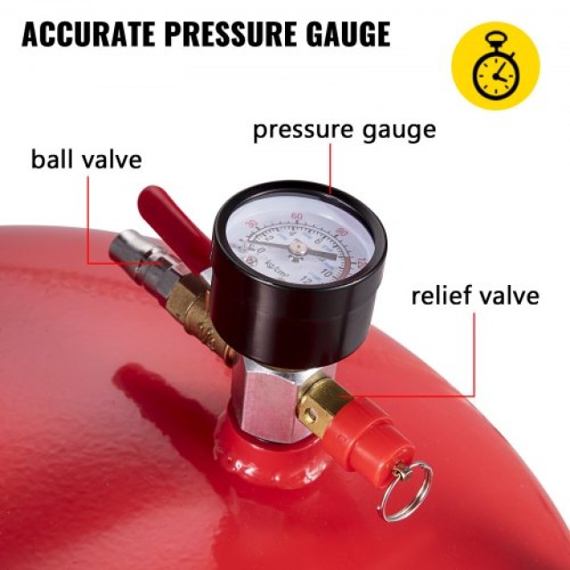 Φορητή Δεξαμενή Αποστράγγισης Λαδιού 20 Γαλόνια VEVOR  QCPJLBHDYF20...