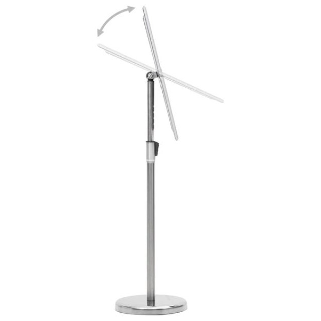 vidaXL Σταντ για Αφίσες Α4 Επιδαπέδιο Ασημί από Κράμα Αλουμινίου 51209