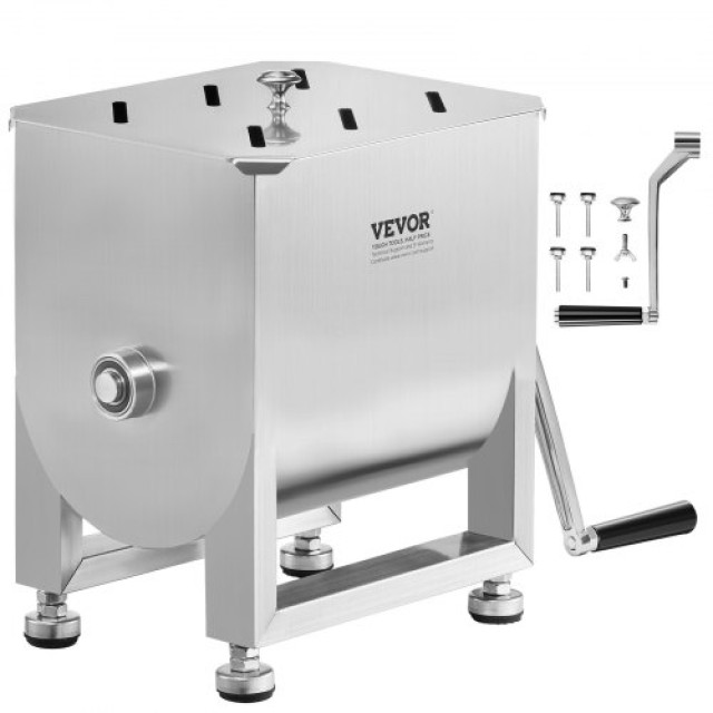 VEVOR Χειροκίνητος Αναμεικτήρας Κρέατος 15L για Λουκάνικα SYRLJBJBKQXKG26A7001V0