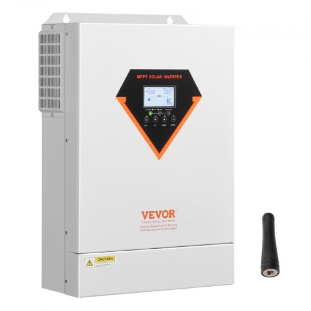 VEVOR Υβριδικός Ηλιακός Αντιστροφέας 6000W 230V WIFI 120A MPPT LWGPNKYTJ23038TOPV7
