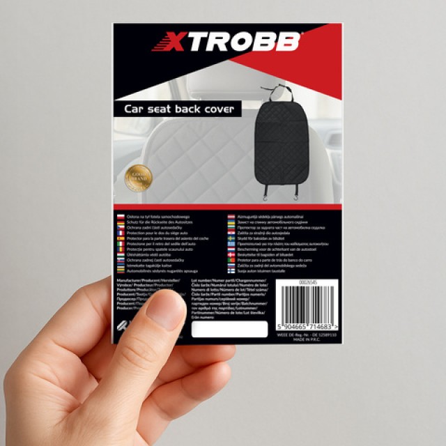 Xtrobb Καθολικό Προστατευτικό Στρώμα Καθίσματος Αυτοκινήτου 26545