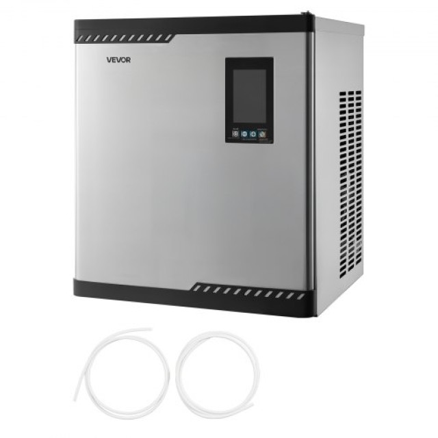 VEVOR Εμπορική Μηχανή Πάγου - Μονάδα Κεφαλής, 136 kg/Ημέρα, Ανοξείδ...