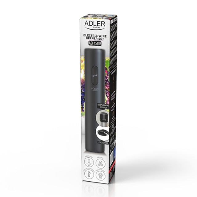 Ηλεκτρικό Ανοιχτήρι Κρασιού Adler AD-4509