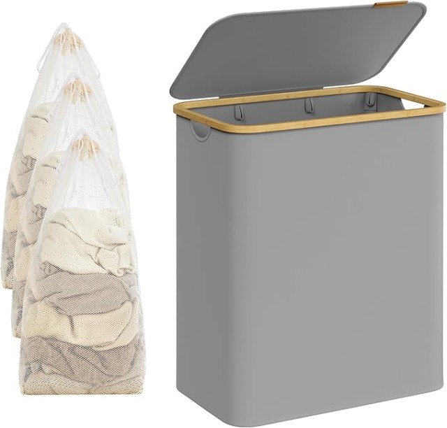 Καλάθι Απλύτων 150L 60 x 38.5 x 70.5 cm  SONGMICS LCB515G01-