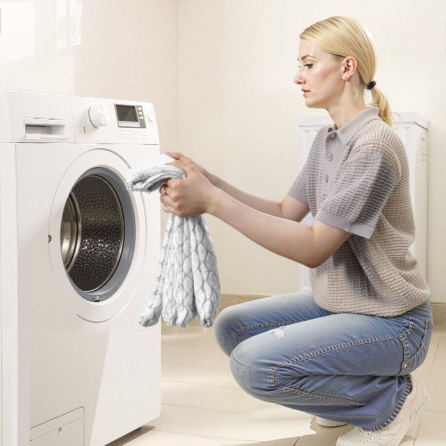 VEVOR Μαξιλάρι Ύπνου, King Size με Μνήμη Αφρού & Πολυεστερικές Ίνες...