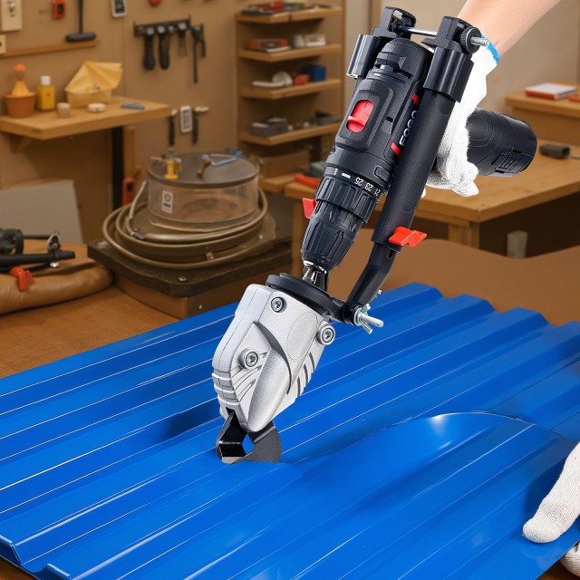 VEVOR Περιστρεφόμενη Ψαλίδα Μεταλλικών Φύλλων 360° με Διαστάσεις 36...