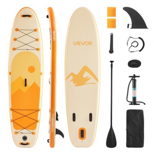 VEVOR Φουσκωτή Σανίδα SUP 3.53m με Κουπί CQJBPTK116FTSGCXH001V0