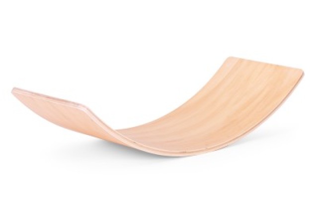 ECOTOYS Ξύλινη σανίδα ισορροπίας για παιδιά - ασκήσεις ισορροπίας μ...