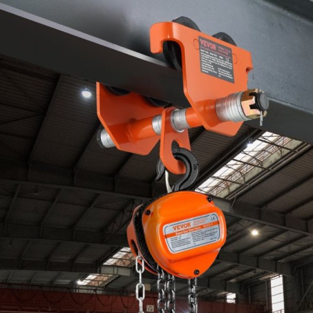 Χειροκίνητο Τρόλεϊ VEVOR 3 Τόνων για I-Beam  JKFZSTXC3T25WXKQQV0