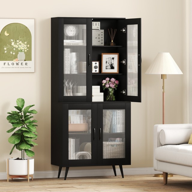 Costway  Κομψό Πολυχρηστικό Ντουλάπι 60 x 35,5 x 42 cm  με Ρυθμιζόμ...