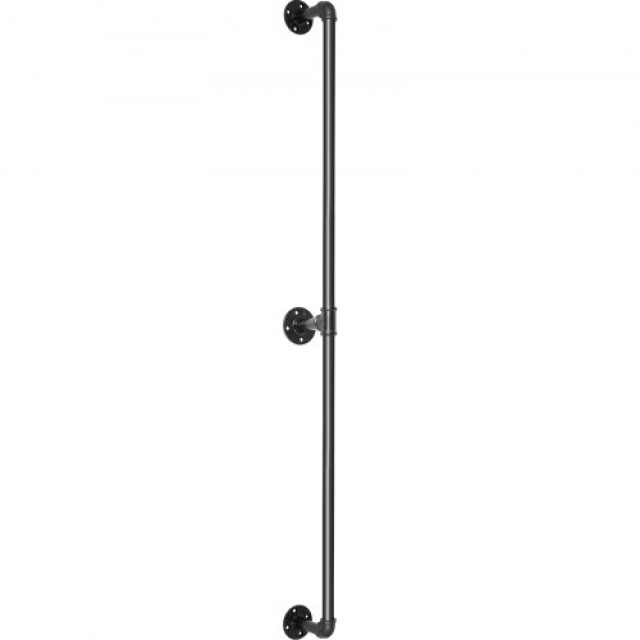 VEVOR Χειρολισθήρας Σκάλας 5FT, 440LBS, Βιομηχανικός Χειρολισθήρας από Χάλυβα για Εσωτερικό/Εξωτερικό Χώρο  TZBGSLTFSGYG5JITSV0