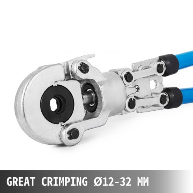 VEVOR Εργαλείο Πρεσαρίσματος Χαλκοσωλήνων 12-28mm, Σιαγόνες TH 16-32mm, Κεφαλή 360°  YGQ12-28MM0000001V0