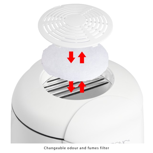 Συσκευή Fondue & Φριτέζα Λαδιού 1L 900W Λευκό/Γκρι FFR2916 Clatronic