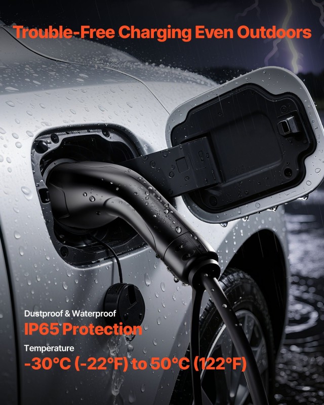 VEVOR Καλώδιο Προέκτασης Φορτιστή EV 10m, 16A | Τύπος 2, 11kW, IP65... VEVOR Καλώδιο Προέκτασης Φορτιστή EV 10m, 16A | Τύπος 2, 11kW, IP65...